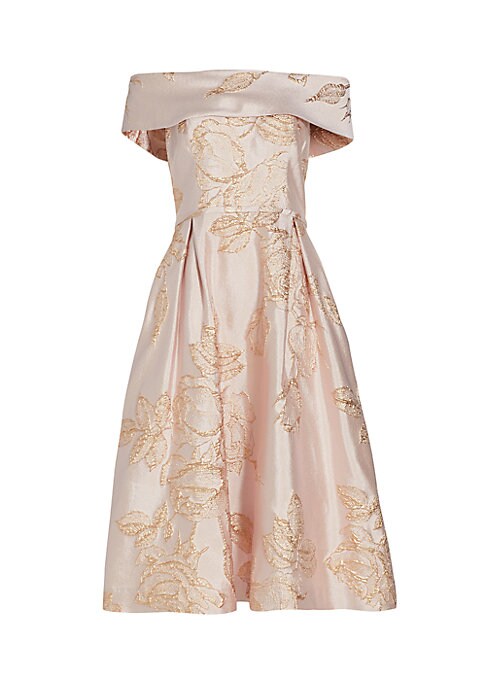 Floral Elegance Cocktail Dress