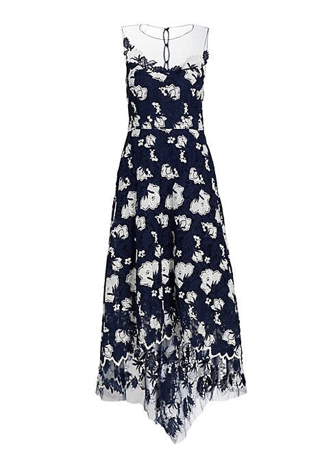 Charming Lace Midi Dress