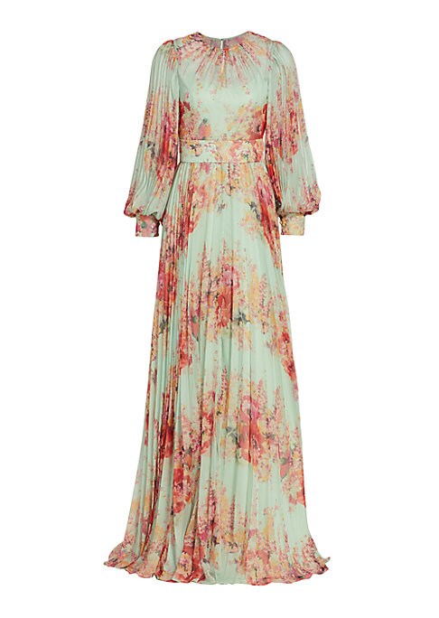 Chiffon Blossom Gown