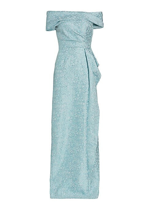 Ruffled Elegance Gown