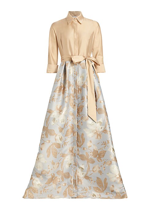Floral Elegance Gown