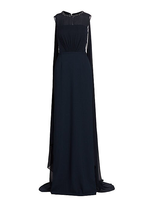 Chic Chiffon Evening Gown