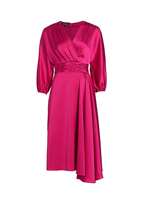 Ruched Ruffle Dress
