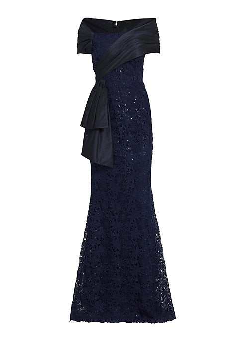 Elegant Lace Evening Dress