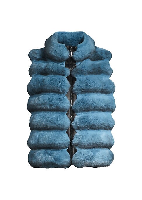 Reversible Plush Fur Vest