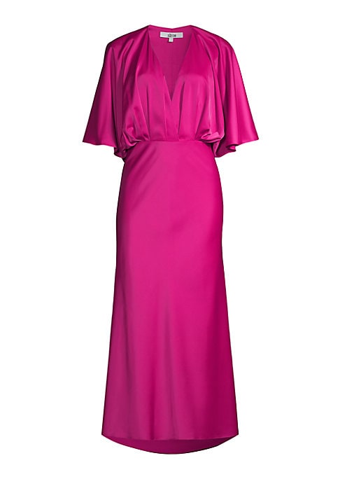 Sleek Hi-Lo Blouson Dress