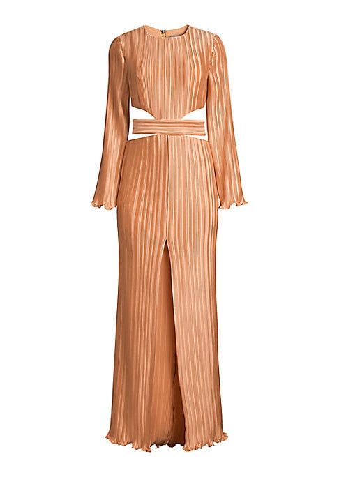 Elegant Cut-Out Maxi Dress
