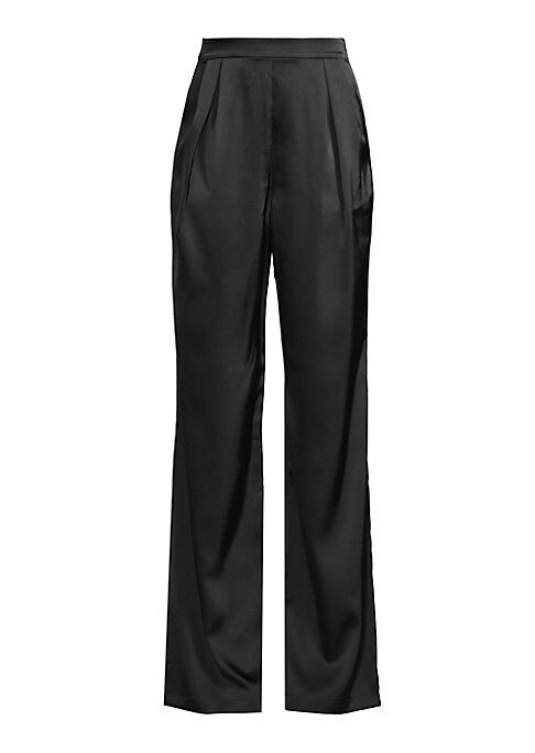 Chic Satin Palazzo Pants