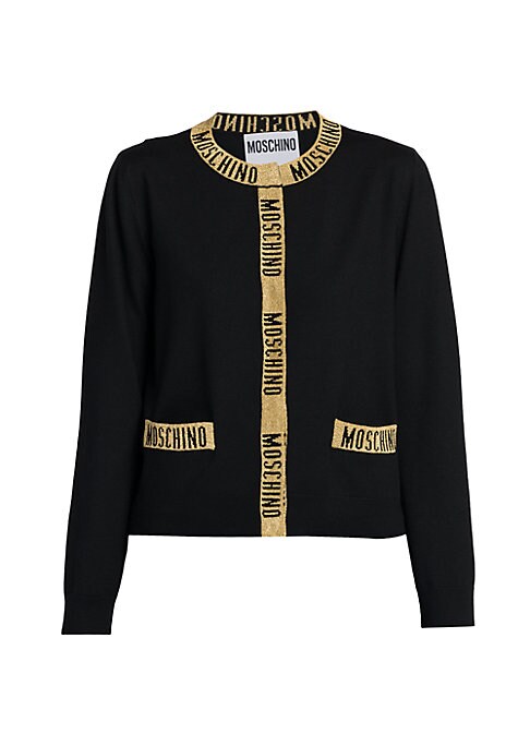 Glistening Wool Cardigan