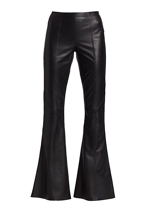 Luxe Flare Leather Pants