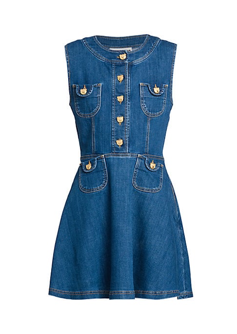 Teddy Denim Chic Dress
