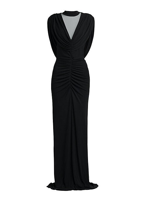 Cowl Back Elegance Gown