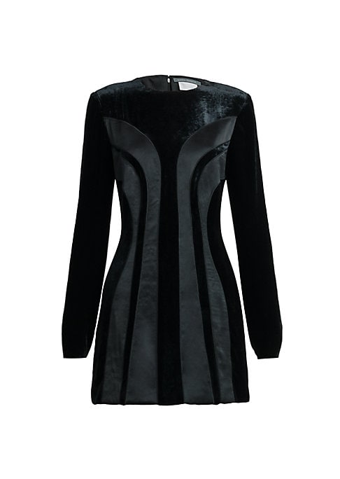 Velvet Elegance Minidress