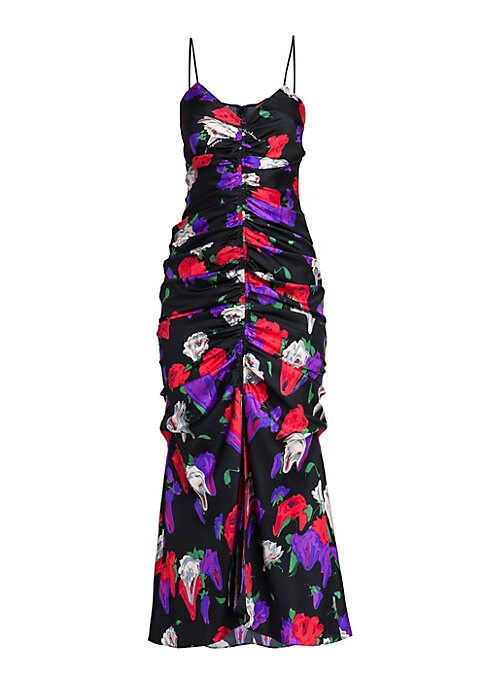 Floral Elegance Midi Dress