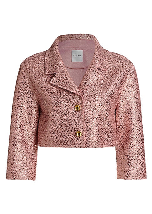 Glam Gold Sequin Jacket