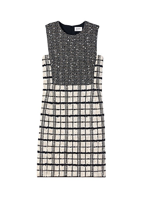 Tweed Chic Shift Dress