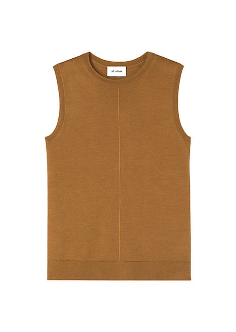 Silk-Wool Blend Shell