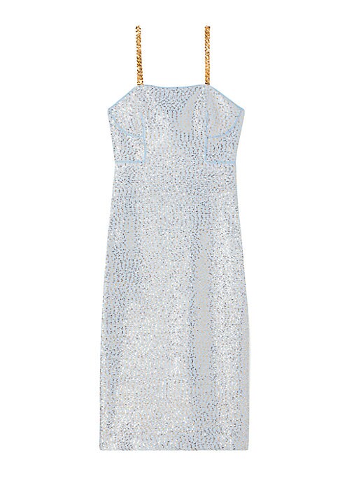 Glistening Chain Dress