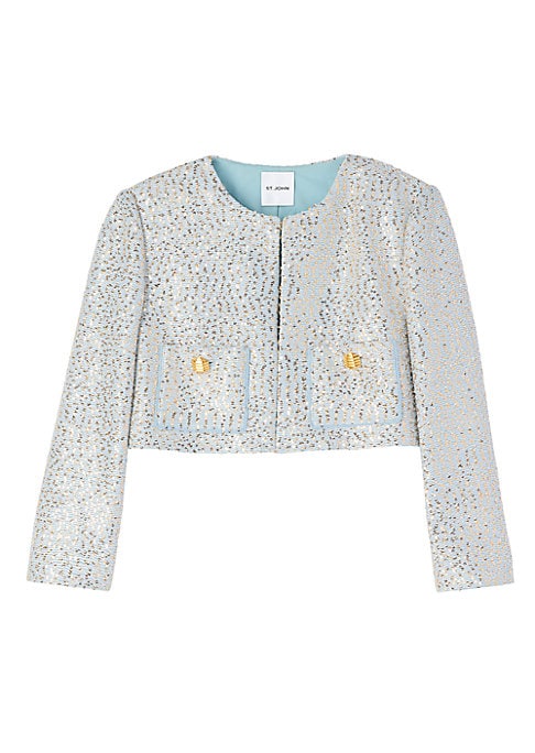 Glamorous Sequin Crop Jacket