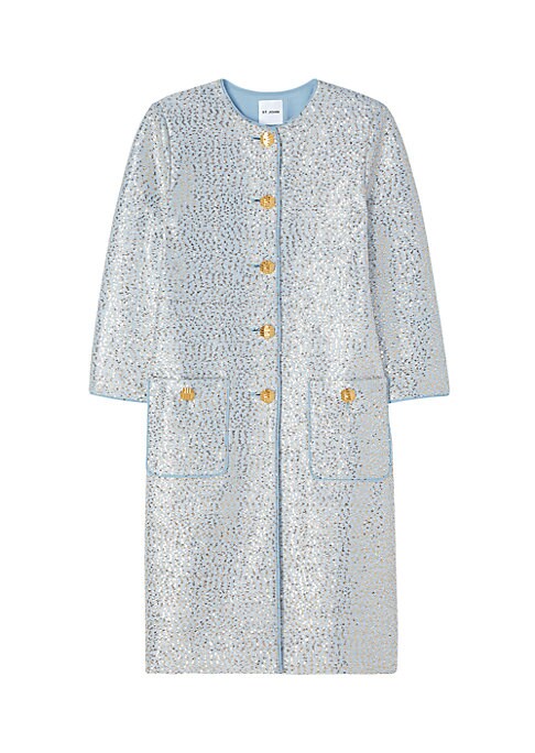 Glimmering A-Line Elegance