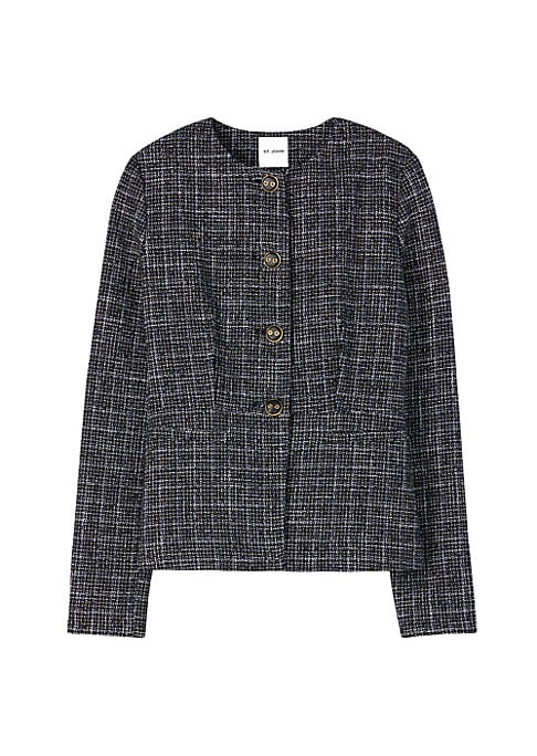 Chic Checkered Jacket