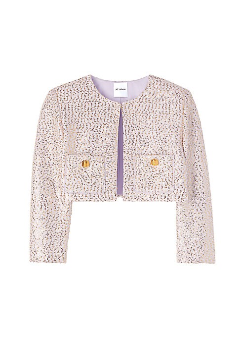 Glamorous Sequin Crop Jacket