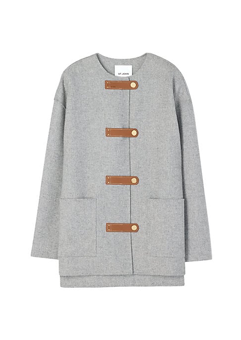 Chic Wool-Cashmere Jacket