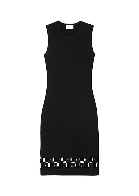 Chic Cut-Out Knit Dress