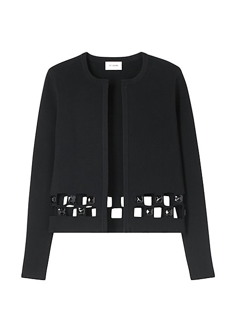 Chic Cut-Out Cardigan