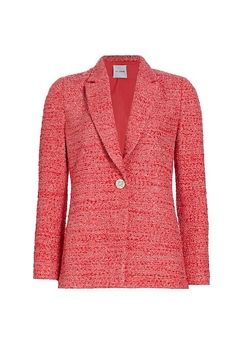 Metallic Tweed Elegance Jacket