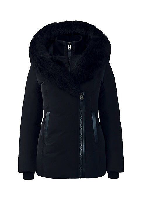 Shearling Luxe Down Coat