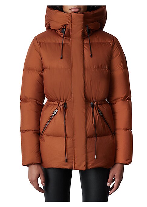 Chic Gathered Down Jacket