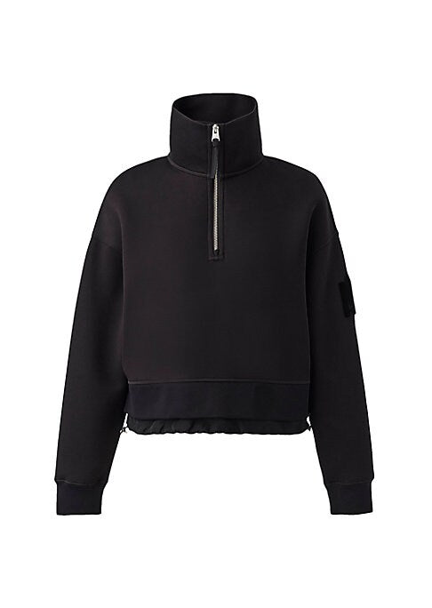 Cropped Fleece Half-Zip