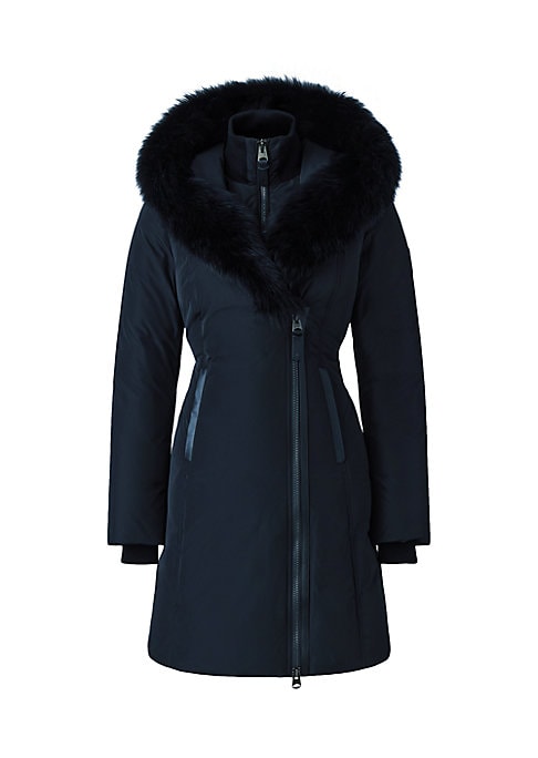 Shearling Luxe Down Coat