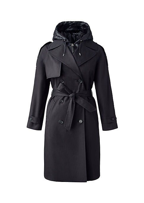 Cozy Padded Trench Coat