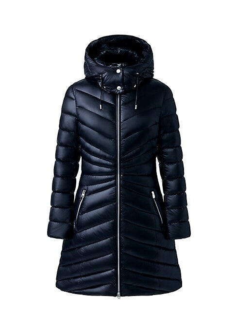 Sleek Down Puffer Coat