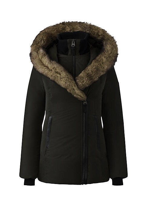 Shearling Luxe Down Jacket