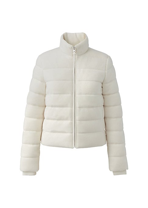 Cozy Cashmere Puffer Jacket