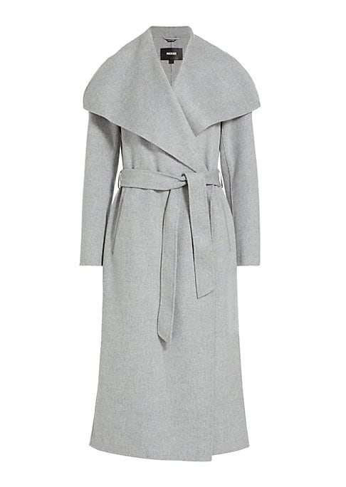 Chic Wrap Wool Coat