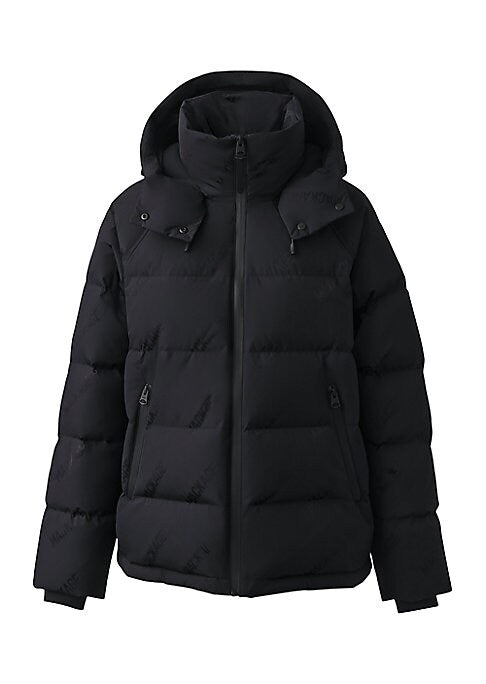 Logo Luxe Down Jacket
