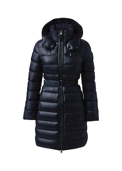 Belted Down Puffer Jacket