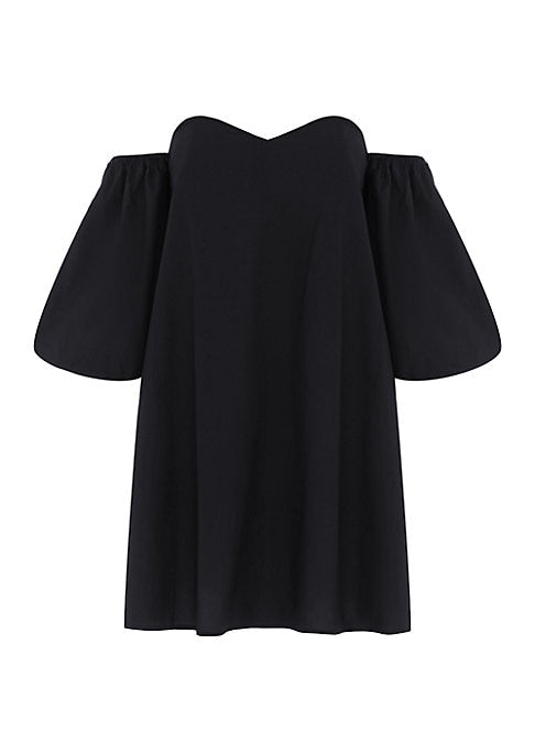 Sweetheart Puff Sleeve Dress