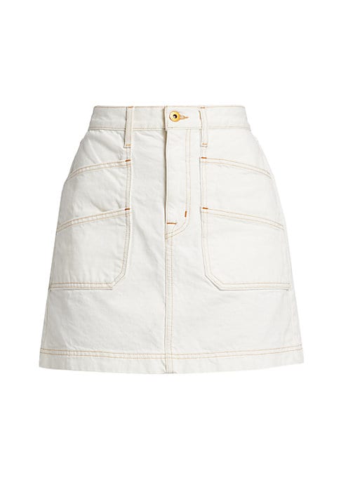 A-Line Denim Skirt