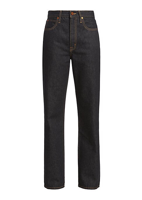 Elevated Straight-Leg Denim