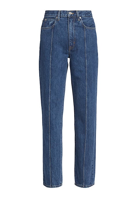 Elevated Straight-Leg Jeans