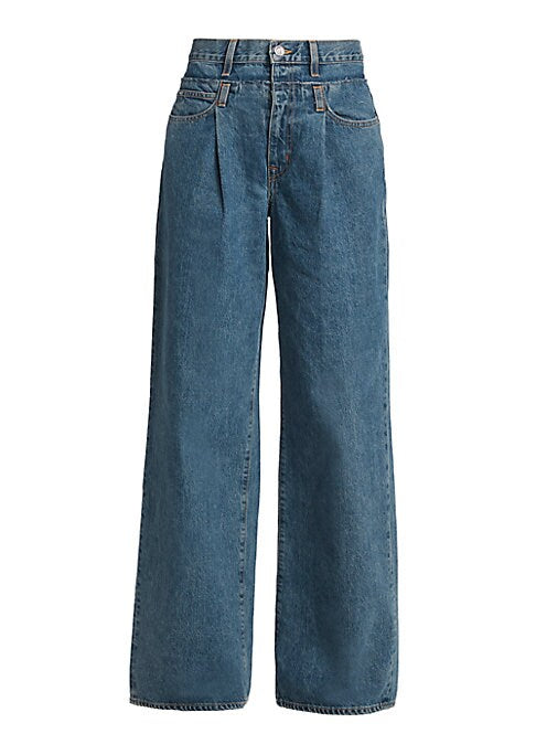 High-Rise Wide Leg Jeans