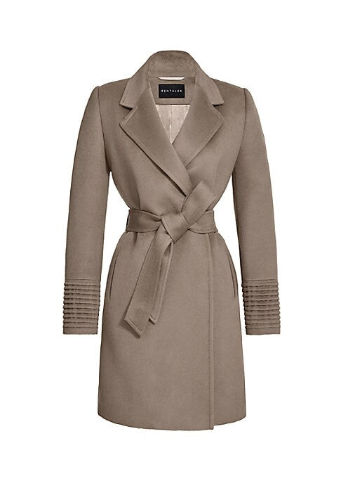 Cozy Alpaca Wrap Coat