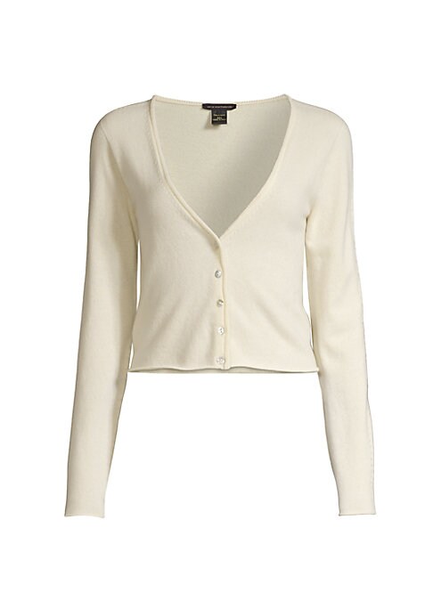 Chic Cropped Cashmere Cardigan