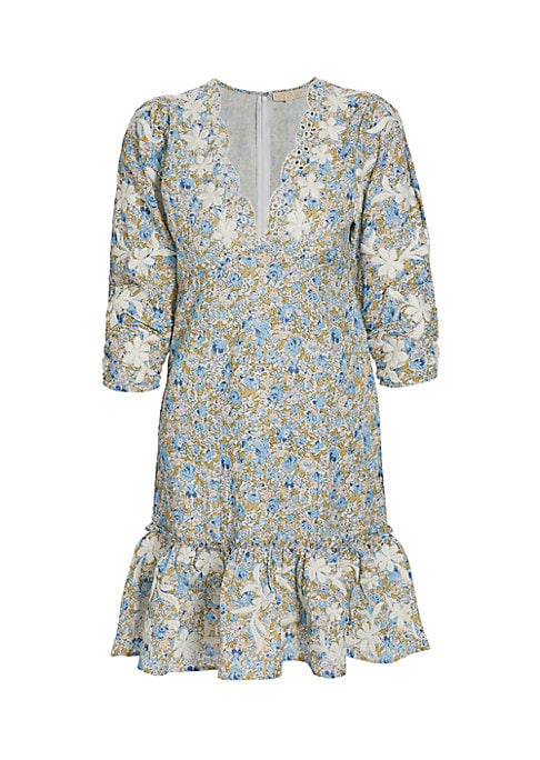 Floral Puff-Sleeve Delight