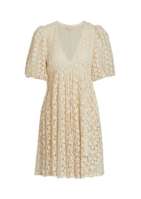 Chic Crochet Babydoll Dress
